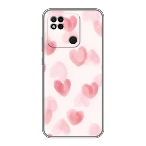 Чохол з розовим принтом для Xiaomi Redmi 10A
