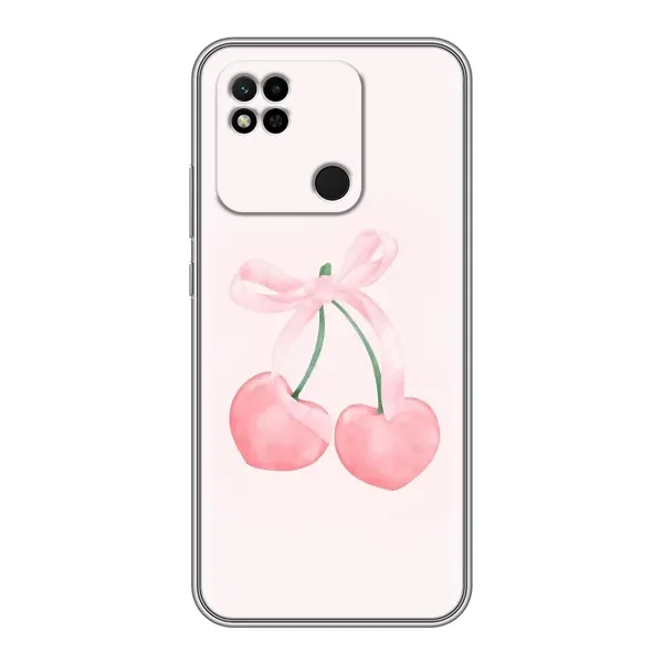 Чохол з принтом «Рожеві вишні» для Xiaomi Redmi 10A