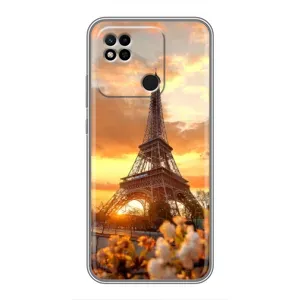 Чохол Ейфелева Вежа Xiaomi Redmi 10A - (AlphaPrint) (Сонячня вежа)