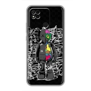Чохол з принтом «Стиль Bearbrick» для Xiaomi Redmi 10A