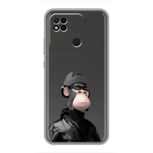 Чехлы с Обезьянами NFT для Xiaomi Redmi 10A (AlphaPrint) (стильная обезьяна NFT)