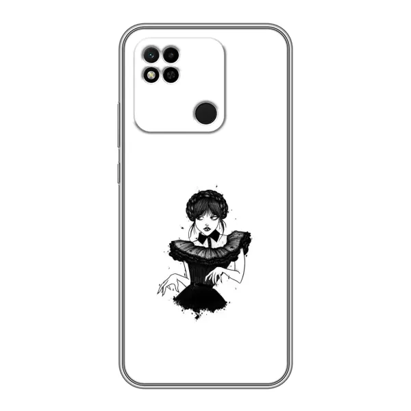 Чехол с принтом «танец Уэнздей» для Xiaomi Redmi 10A Чехол с принтом «танец Уэнздей» для Xiaomi Redmi 10A