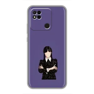 Чехлы Венсдей на Xiaomi Redmi 10A Уэнсдей (AlphaPrint)