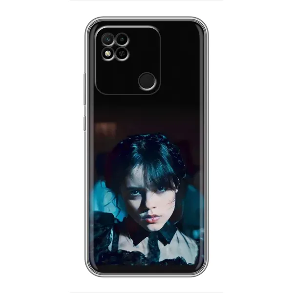 Чехол с принтом «взгляд Уэнздей» для Xiaomi Redmi 10A Чехол с принтом «взгляд Уэнздей» для Xiaomi Redmi 10A