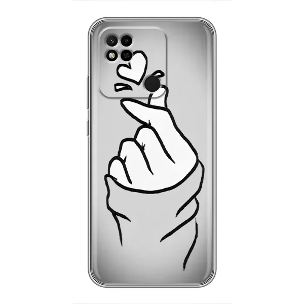 Чохол з принтом «Значок Love» для Xiaomi Redmi 10A