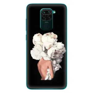 Чехлы (ART) Цветы на Xiaomi Redmi 10X (VPrint) (Білі квіти)