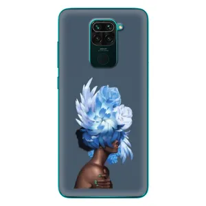 Чехлы (ART) Цветы на Xiaomi Redmi 10X (VPrint) (Квіти на голові)