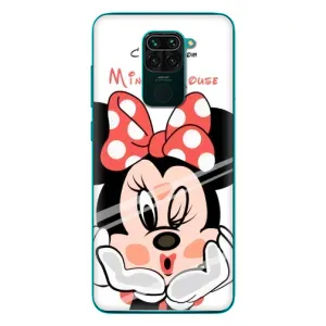 Эксклюзивный чехол для Xiaomi Redmi 10X (AlphaPrint - Мультяшные) (Маус Минни)