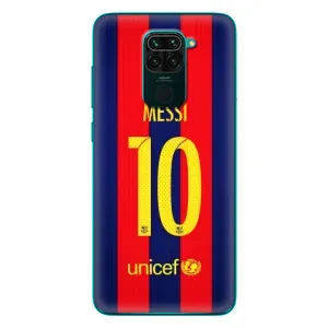 Чехлы Месси для Xiaomi Redmi 10X (AlphaPrint) (Messi Barca 10)