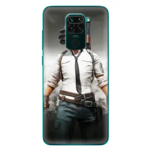 Чехол PUBG для Редми 10Х (AlphaPrint) (Пабг мен)
