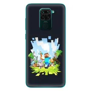 Чохол Майнкрафт на Xiaomi Redmi 10X (AlphaPrint) Minecraft (персонажі Minecraft)