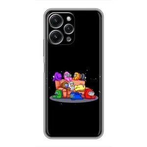Чохли Амонг Ас для Xiaomi Redmi 12 (5G) (AlphaPrint) (Амонг-ас)