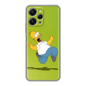 Чjхол з Сімпсонами для Xiaomi Redmi 12 (5G) (VPrint) (Гомер Сімпсон)