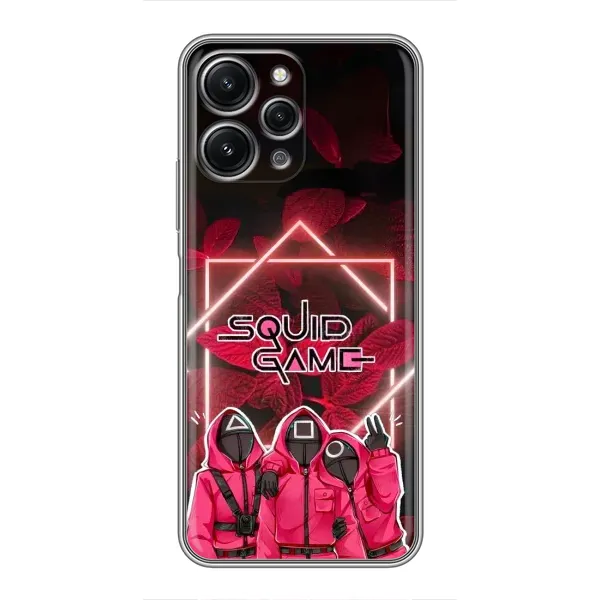 Чохол з принтом «Охоронці Гра кальмара» для Xiaomi Redmi 12 (5G) Чохол з принтом «Охоронці Гра кальмара» для Xiaomi Redmi 12 (5G)