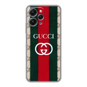 Чехлы ГУЧЧИ для Редмі 12 (5G) (AlphaPrint) (Gucci дизайн)