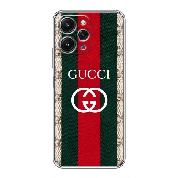Чехол с принтом «Gucci дизайн» для Xiaomi Redmi 12 (5G)