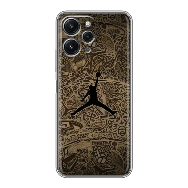 Чехол с принтом «Logo Jordan» для Xiaomi Redmi 12 (5G) Чехол с принтом «Logo Jordan» для Xiaomi Redmi 12 (5G)
