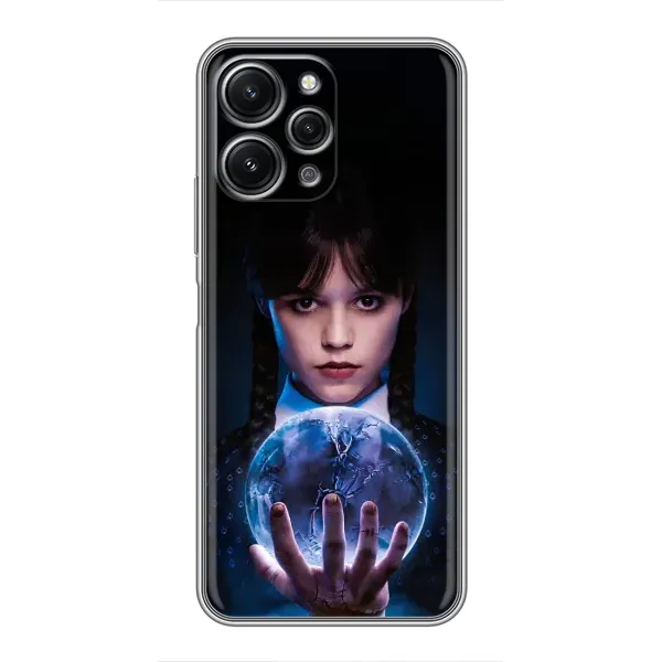 Чохол з принтом «Магічна сфера Венздей» для Xiaomi Redmi 12 (5G) Чохол з принтом «Магічна сфера Венздей» для Xiaomi Redmi 12 (5G)