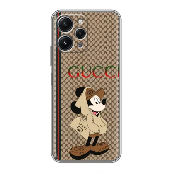 Чехол с принтом «Mickey GUCCI» для Xiaomi Redmi 12 (5G)