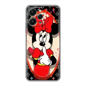 Чехол Disney Mouse Xiaomi Redmi 12 (5G) (PREMIUMPrint) (Минни Маус ЛВ)