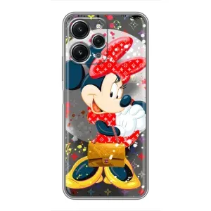 Чехол Disney Mouse Xiaomi Redmi 12 (5G) (PREMIUMPrint) (Minni с бантиком)