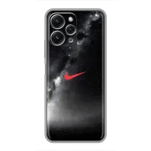 Чехол для Xiaomi Redmi 12 (5G) - с принтом Найк (AlphaPrint) (Найк красный)