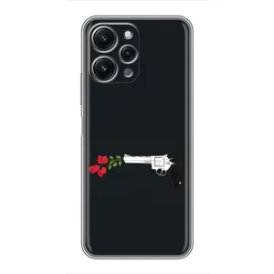 Чехлы (ART) Цветы на Xiaomi Redmi 12 (5G) (VPrint) (Неожиданные цветы)