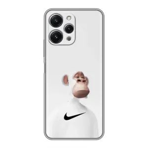 Чехлы с Обезьянами NFT для Xiaomi Redmi 12 (5G) (AlphaPrint) (обезьяна NFT Nike)