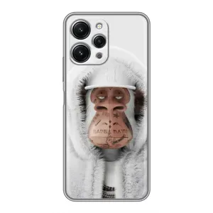 Чехлы с Обезьянами NFT для Xiaomi Redmi 12 (5G) (AlphaPrint) (обезьяна NFT в тату)