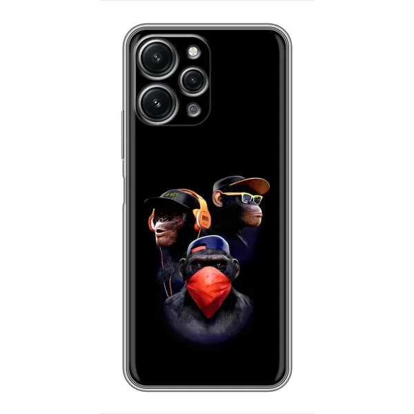 Чохол з принтом «Три мавпи» для Xiaomi Redmi 12 (5G) Чохол з принтом «Три мавпи» для Xiaomi Redmi 12 (5G)