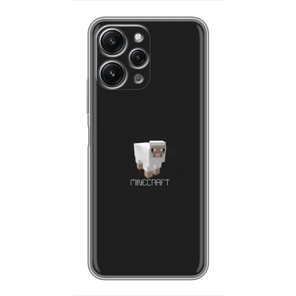 Чохол з принтом «Овечка Майнкрафт» для Xiaomi Redmi 12 (5G) Чохол з принтом «Овечка Майнкрафт» для Xiaomi Redmi 12 (5G)