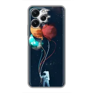 Космічні Чохли для Редмі 12 (5G) (VPrint) (Планети кульки)