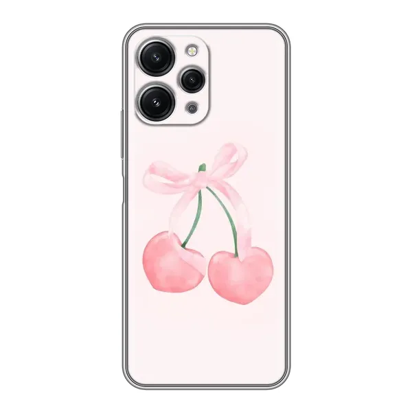 Чехол с принтом «Розовые вишни» для Xiaomi Redmi 12 (5G) Чехол с принтом «Розовые вишни» для Xiaomi Redmi 12 (5G)