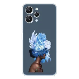 Чехлы (ART) Цветы на Xiaomi Redmi 12 (VPrint) (Цветы на голове)