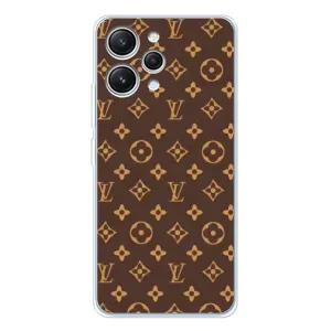 Чехлы Луи Витон для Xiaomi Redmi 12 (AlphaPrint - LOUIS VUITTON) (фон LOUIS VUITTON)