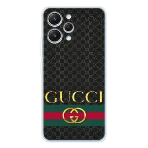 Чехлы ГУЧЧИ для Редми 12 (AlphaPrint) (Gucci оригинал)