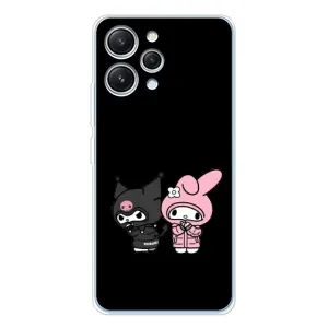 Чохол з кроликом Куромі на Xiaomi Redmi 12 (Куромі і Мелоді)