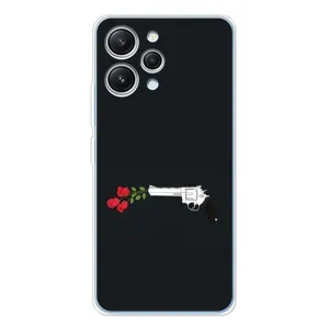 Чехлы (ART) Цветы на Xiaomi Redmi 12 (VPrint) (Неожиданные цветы)