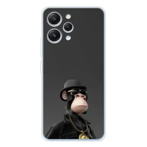 Чехлы с Обезьянами NFT для Xiaomi Redmi 12 (AlphaPrint) (Обезьяна NFT)