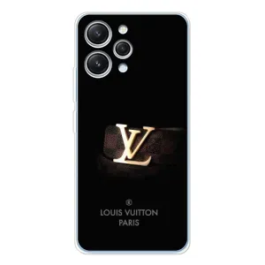 Чехлы Луи Витон для Xiaomi Redmi 12 (AlphaPrint - LOUIS VUITTON) (ремешок LV)