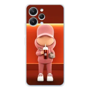 Крутые Чехлы Луи Виттон для Xiaomi Redmi 12 (AlphaPrint) (С Кофе)