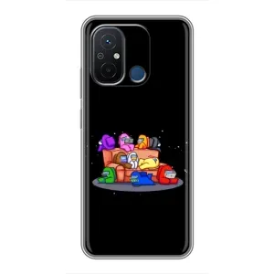 Чохли Амонг Ас для Xiaomi Redmi 12C (AlphaPrint) (Амонг-ас)