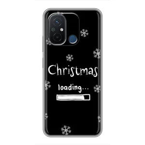 Різдвяні, Святкові Чохли для Сяомі Редмі 12С (Christmas loading)