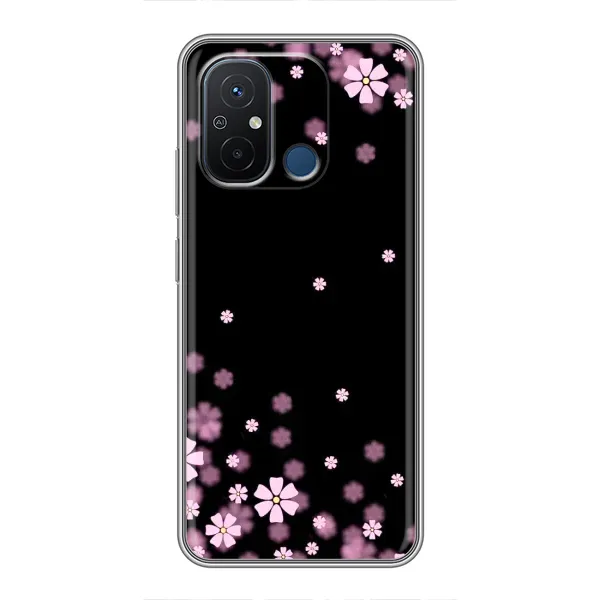 Чохол з принтом «Квіти маленькі» для Xiaomi Redmi 12C Чохол з принтом «Квіти маленькі» для Xiaomi Redmi 12C