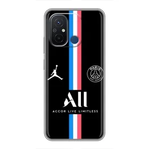 Чохли PSG для Xiaomi Redmi 12C (AlphaPrint) (футболка ПСЖ)