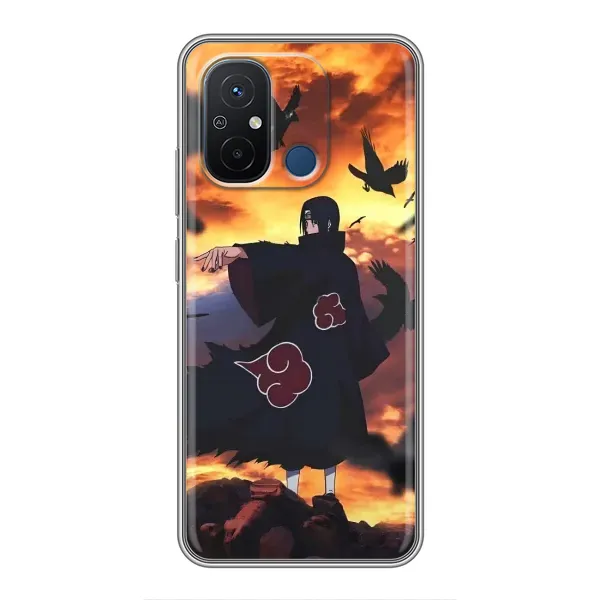 Чохол з принтом «Ітачі з воронами» для Xiaomi Redmi 12C Чохол з принтом «Ітачі з воронами» для Xiaomi Redmi 12C