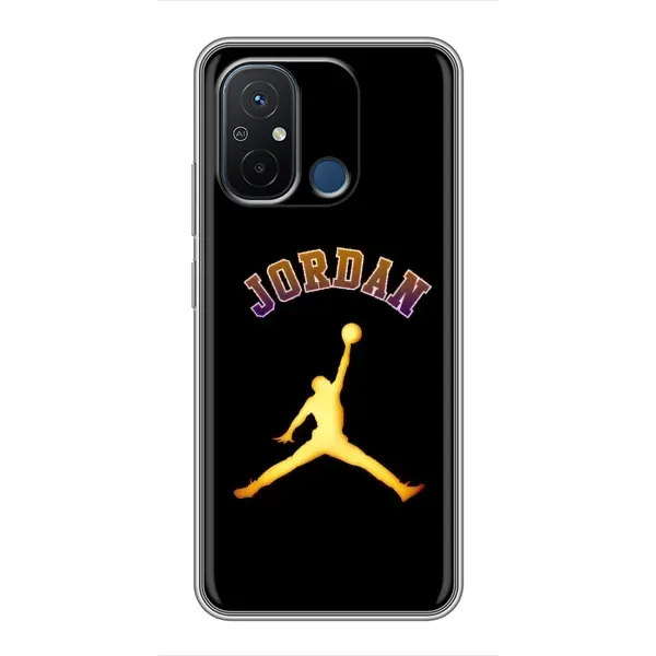 Чехол с принтом «Jordan Gold» для Xiaomi Redmi 12C Чехол с принтом «Jordan Gold» для Xiaomi Redmi 12C