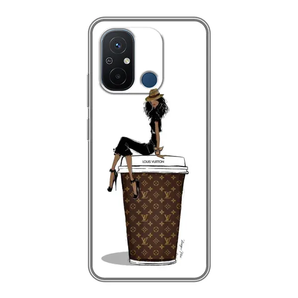 Чехол с принтом «кофе LOUIS VUITTON» для Xiaomi Redmi 12C