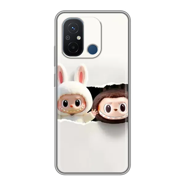 Чехол с принтом «Лабубу» для Xiaomi Redmi 12C