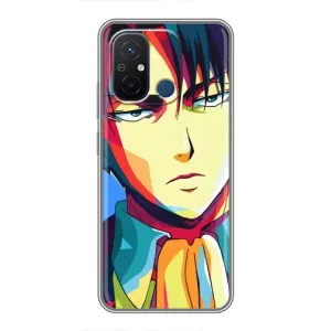 Чохол з принтом «Леві Аккерман» для Xiaomi Redmi 12C